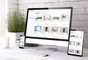 Mockup Devices Online Shopwebsite